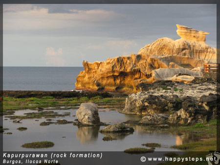 Kapurpurawan Rock Formation, Ilocos Norte