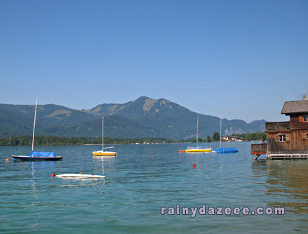 Wolfgangsee Lake in Salzburg, Austria