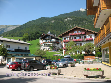 Going to the town center - Wolfgangsee, Austria