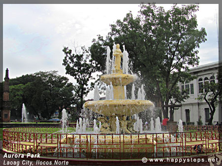Aurora Park, Laoag City, Ilocos Norte