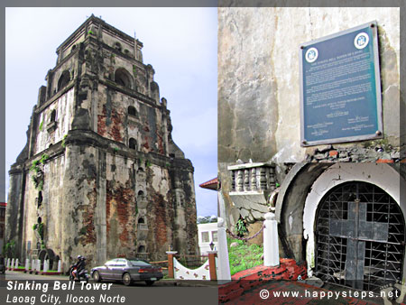 Sinking Bell Tower, Laoag City, Ilocos Norte