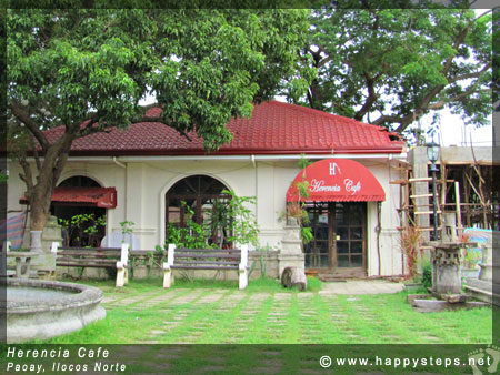 Herencia Cafe in Paoay, Ilocos Norte