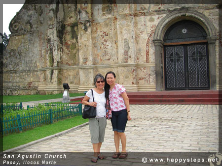 ilocos paoay san agustin church front