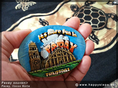 Paoay souvenir - refrigerator magnet