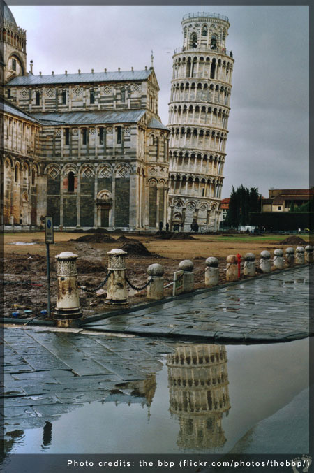 Leaning Tower of Pisa - Photo credits: the bbp (flickr.com/photos/thebbp/)