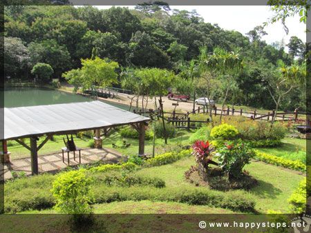 Mambukal Resort: Family Cottage - View from the balcony