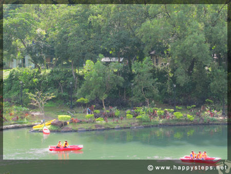 Mambukal Resort: Family Cottage - View from the balcony