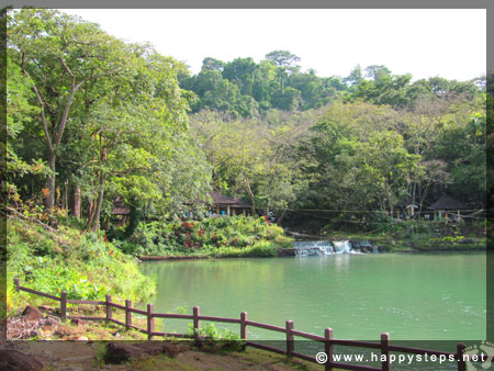 Mambukal Resort: Family Cottage - View from the balcony