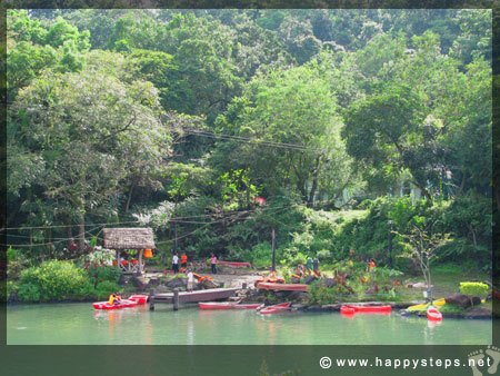 Mambukal Resort: Family Cottage - View from the balcony