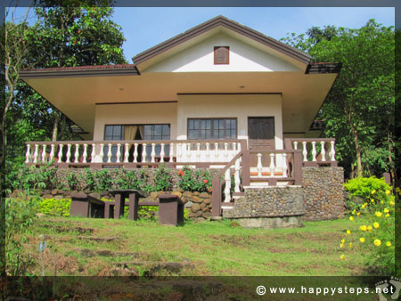 Mambukal Resort: Family Cottage No. 3, where our guests stayed overnight