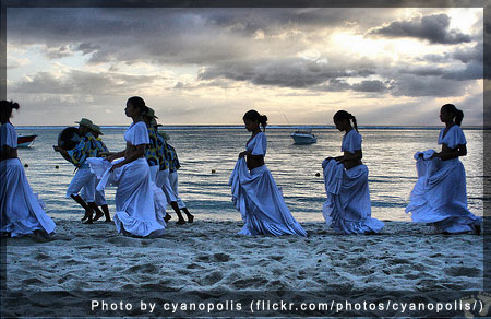 Mauritius beach - Photo by cyanopolis (flickr.com/photos/cyanopolis/)