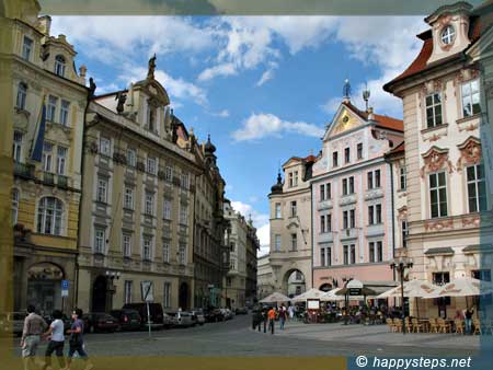 Exploring the streets of Prague, one of Europe's top tourist destinations