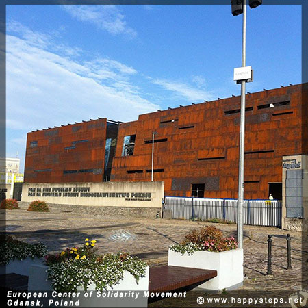The European Center of Solidarity Movement in Gdansk, Poland