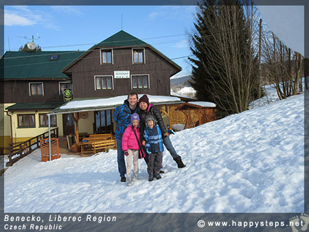 Family vacation at Benecko in the Liberec Region of Czech Republic