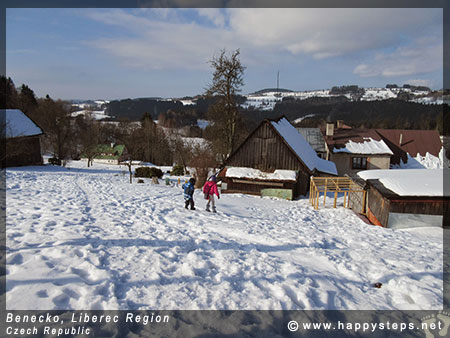 Family vacation at Benecko in the Liberec Region of Czech Republic