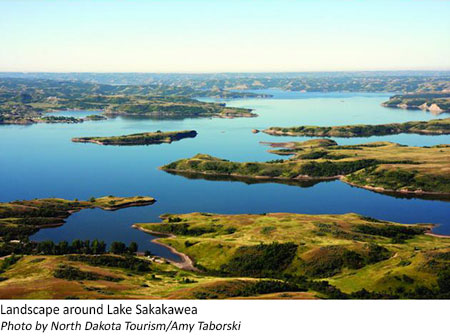 north dakota lake sakakawea