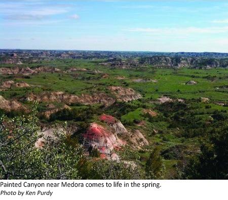 North Dakota Painted Canyon near Medora