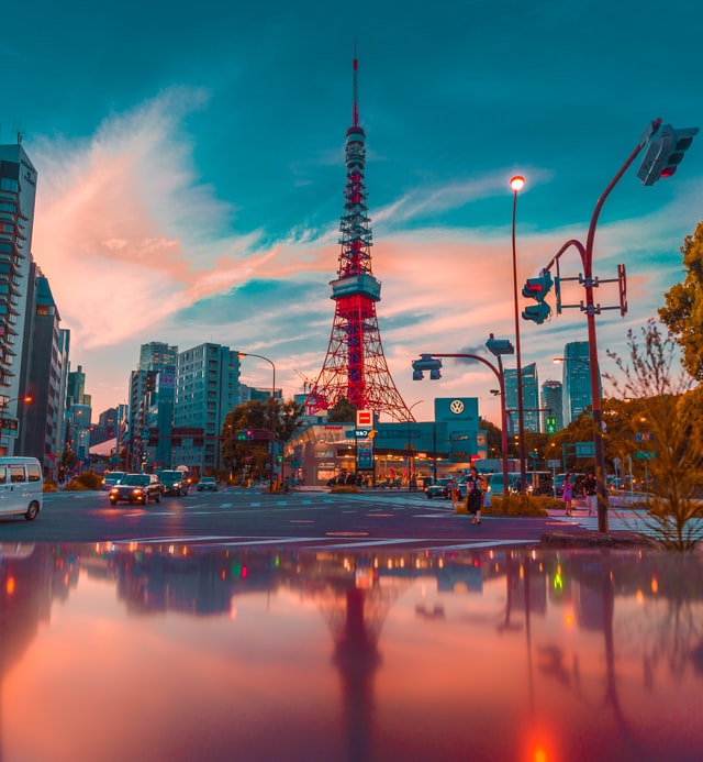 Tokyo Tower, Minato-ku, Japan / Tokyo as one of the Top 10 Best Tourist Cities in the World - Photo by Jezael Melgoza on Unsplash